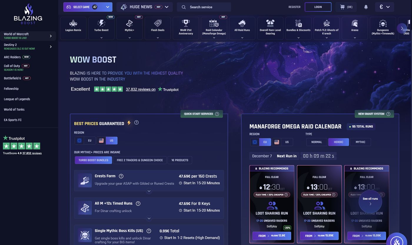 BlazingBoost Boosting Service Review