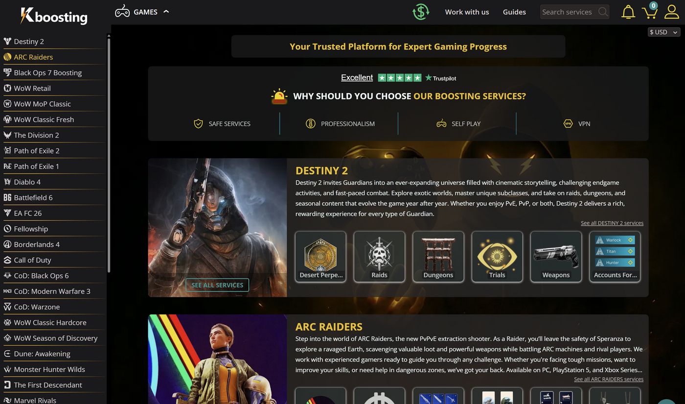 Review of the Boosting Service Kboosting