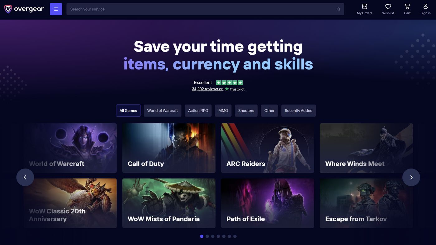 Overgear Review: A Deep Dive into the Boosting Marketplace